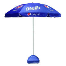 OEM Logo Printed Beach Umbrella Sea Umbrella Big Size Outdoor Sombrilla Promotional Umbrella with Company Logo